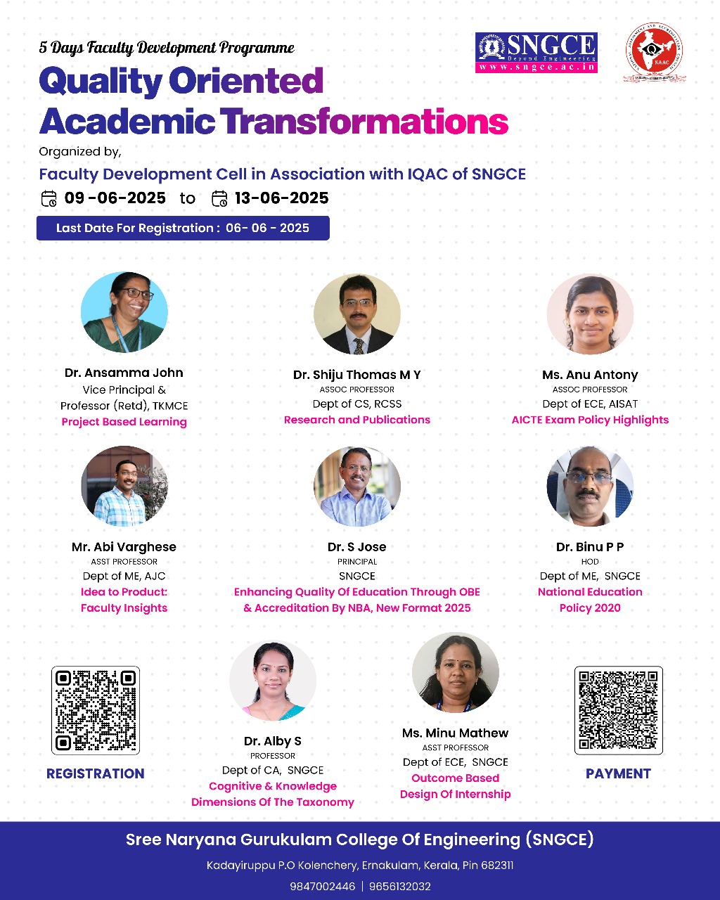 FDP- Quality Oriented Academic Transformations